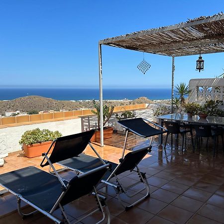 Apartment With A Great Terrace, Sea And Land Views Mojácar Exterior photo
